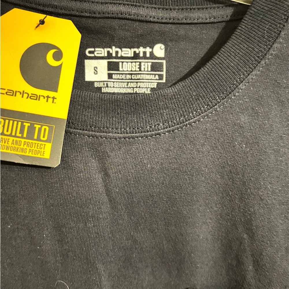 Carhartt Men's K87 Workwear Pocket Short Sleeve T-Shirt Bundle - Picture 4 of 11